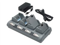 Zebra Quad Charger UCLI72-4 - power adapter + battery charger AC18177-1