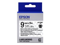 Epson LabelWorks LK-3TBW - label tape - 1 cassette(s) - Roll (0.9 cm x 9 m) C53S653006